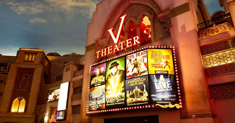 V Theater at Planet Hollywood Inside the Miracle Mile Mall - Las Vegas, NV