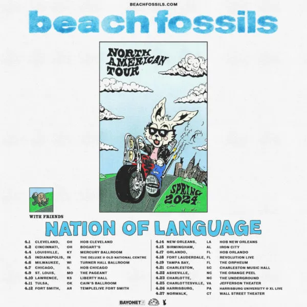 Beach Fossils and Nation of Language