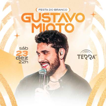 Festa do Branco com Gustavo Mioto no Terra SP