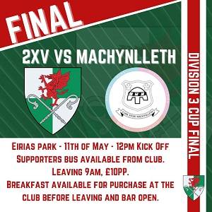 Wrexham 2nds v Machynlleth