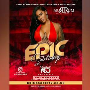 EPIC SATURDAYS AT @RUMRUMBIRMINGHAM ??
