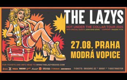 THE LAZYS, JUNKYARD DRIVE, MAGNA VITA