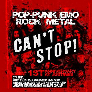 Can't Stop! 1st Anniversary at Justines