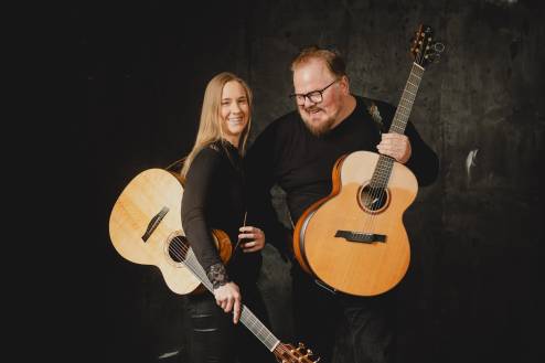 Julie Malia und Don Ross