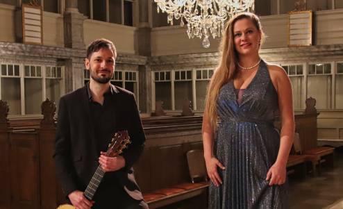 Duoen Anna Maria Wierød og Jakob Bangsø