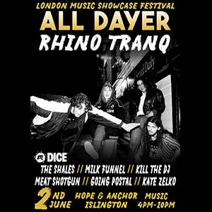 ALL-DAYER Gig & Drinks @Hope & Anchor - ISLINGTON