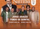 Show Mestres do Samba com Jorge Aragão e Fundo de Quintal no Arena