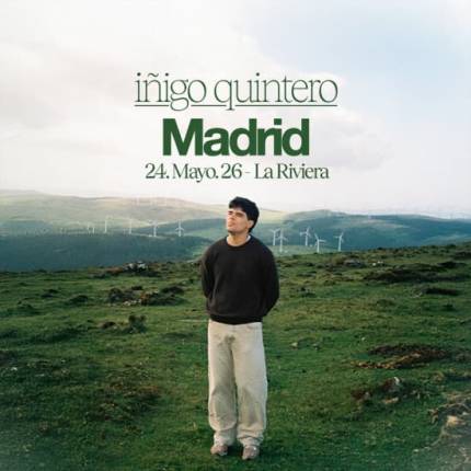 Concierto de Iñigo Quintero en La Riviera