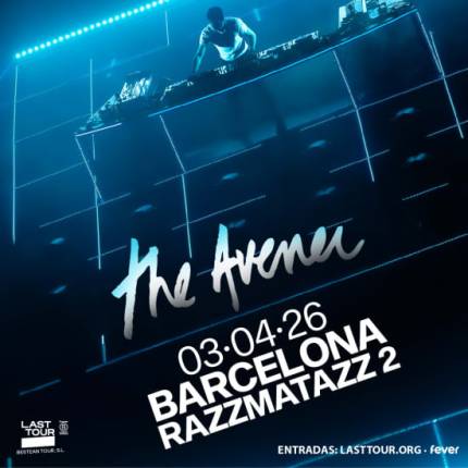 THE AVENER en sala Razzmatazz 2,  BARCELONA 2026