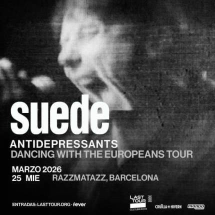 Suede en Sala Razzmatazz, Barcelona 2026