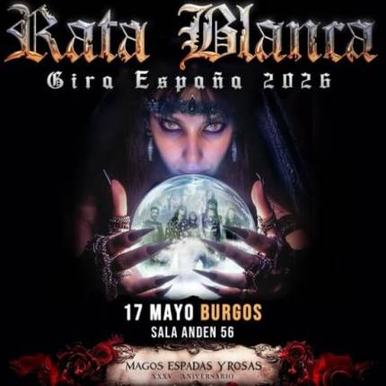 RATA BLANCA en Burgos (Sala Anden 56)