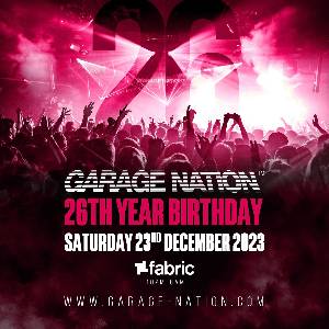 Garage Nation 26th Year Birthday