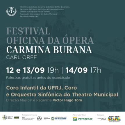 3º Festival Oficina de Ópera - Carmina Burana Cantata Cênica