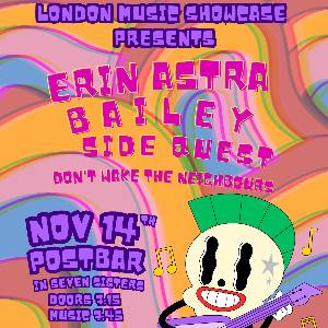 ERIN ASTRA Gig & Drinks @POST BAR in SEVEN SISTERS