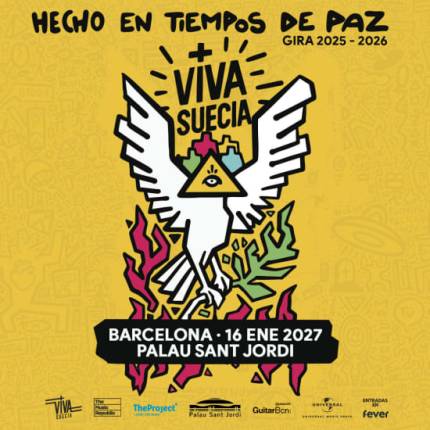 Viva Suecia en Palau Sant Jordi, Barcelona 2027