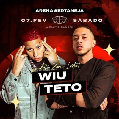 Show do Wiu e Teto no Arena Sertaneja