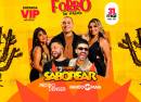 Show Forró do Arena com Forró Saborear, Nando Maia e Pedro Denser