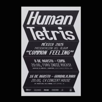 Human Tetris en CDMX