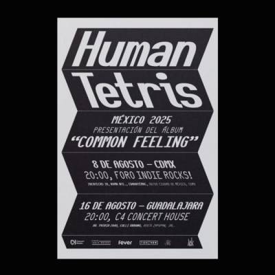 Human Tetris en CDMX