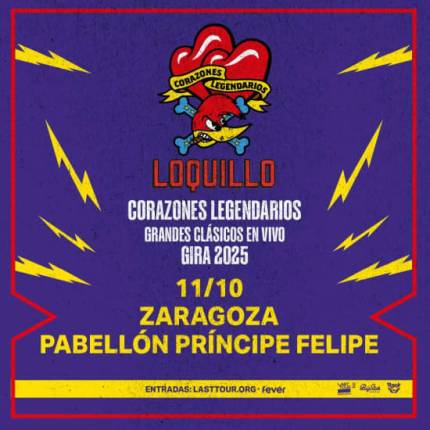 Loquillo en Pabellón Príncipe Felipe, Zaragoza 2025