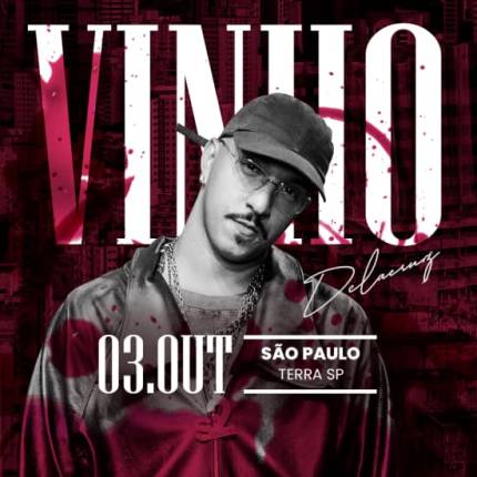 Show do Delacruz Turnê Vinho no Terra SP