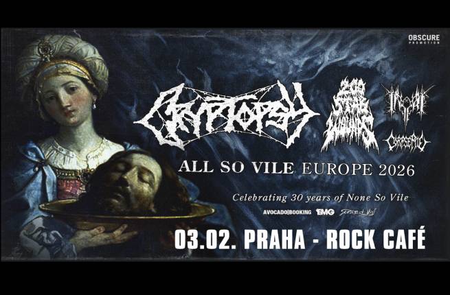 CRYPTOPSY, 200 STAB WOUNDS, INFERI, CORPSE PILE