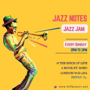 Jazz Notes - Jazz Jam @ The Spice of Life, Soho
