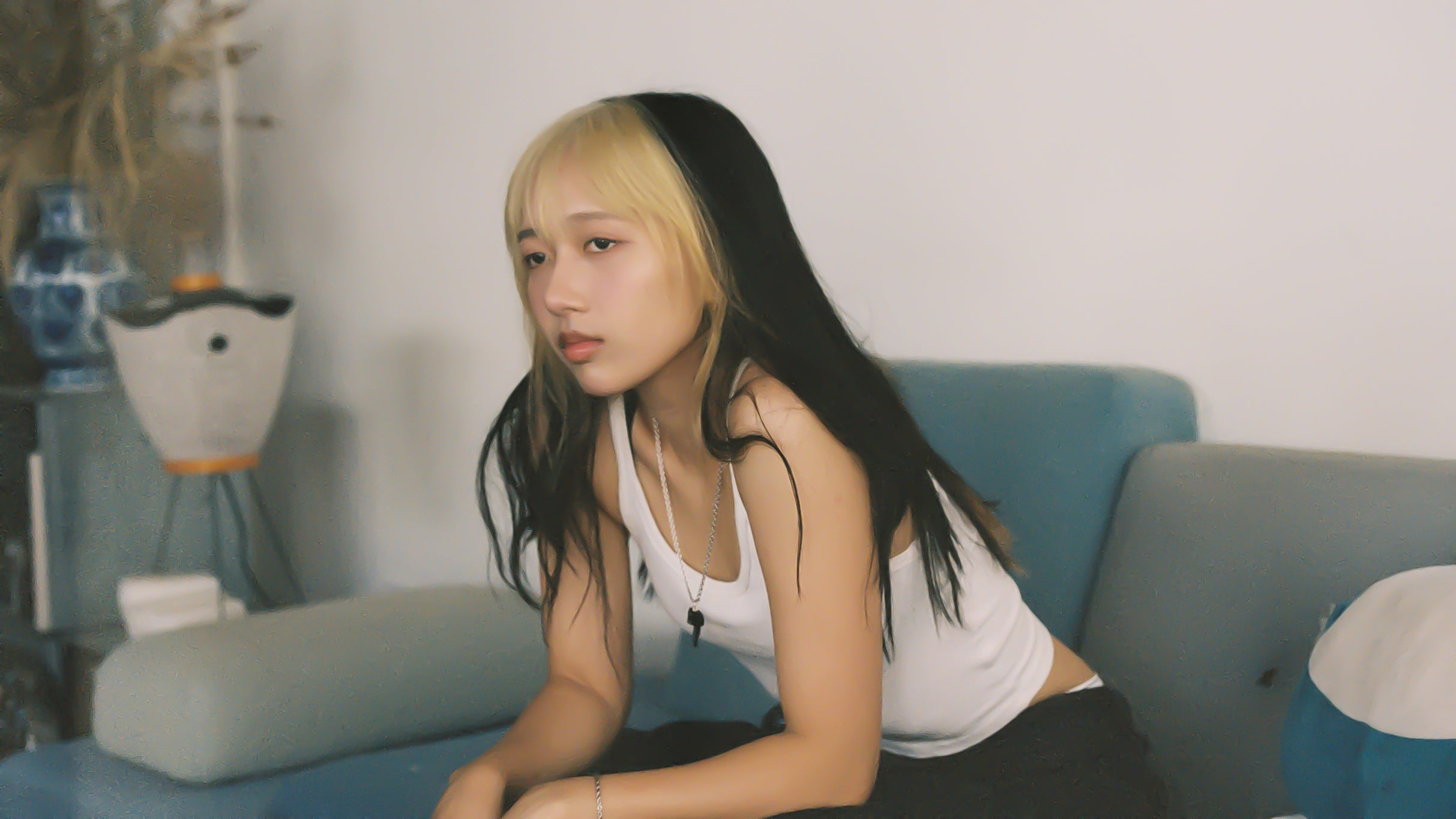 hannahページ ANDMARY】Hannah check tops