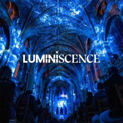 LUMINISCENCE  le nouveau spectacle immersif 360° qui illumine la basilique de Nice