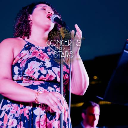 Amy Winehouse Under The Stars at The Olympic Rooftop