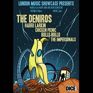 5 Band FESTIVAL ALL-DAYER Gig&Drinks @Hope&Anchor