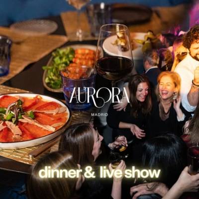 Aurora Live Cena & Concierto con METROPOP