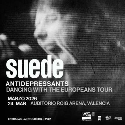 Suede en Auditorio Roig Arena, Valencia 2026