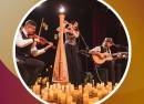 Trio Amadeus à luz de velas