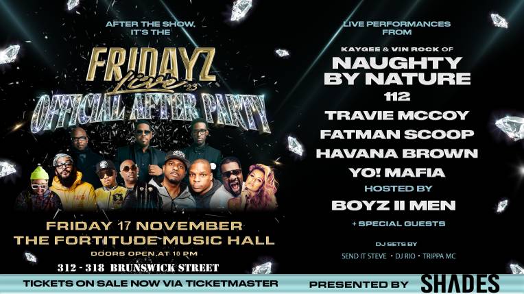 Fridayz Live Afterparty