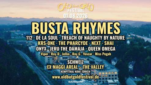 Old but Gold Ü30 Hip Hop Festival Schweiz