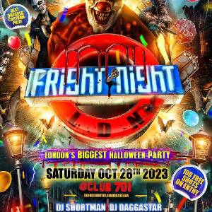 Fright Night London's Biggest Halloween Party