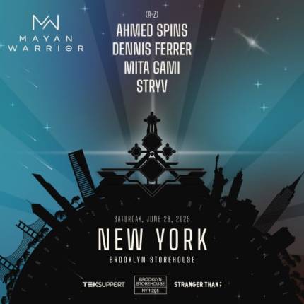 June 28th Mayan Warrior New York