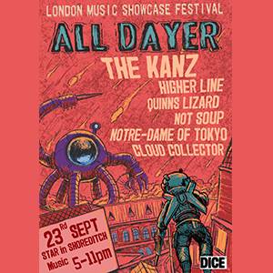 7 Band ALL-DAYER Gig & Drinks @Star in Shoreditch