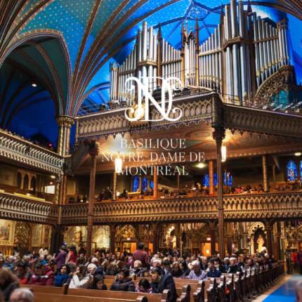 Messes de Noël 2025 à la basilique Notre-Dame de Montréal