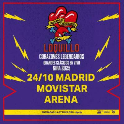 Loquillo en el Movistar Arena, Madrid 2025