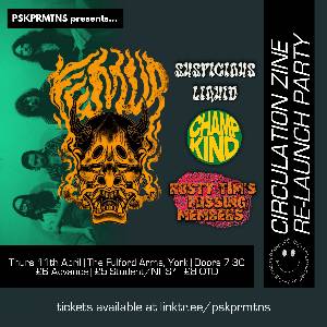 FEMUR// + SUSPICIOUS LIQUID + CHAMP KIND + RTMM