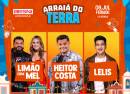 Besni Apresenta Show do Heitor Costa, Limão com Mel e DJ Lelis no Arraiá do Terra SP