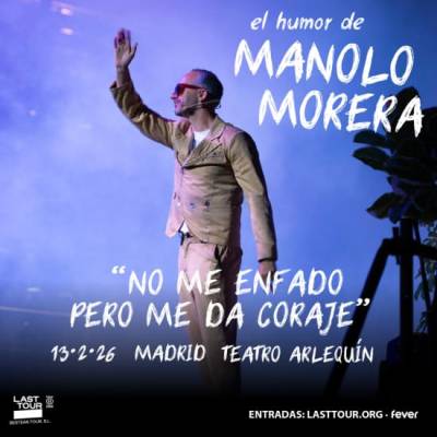 Manolo Morera en el Teatro Alerquín, Madrid 2026