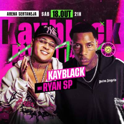 Show do Kayblack e MC Ryan no Arena