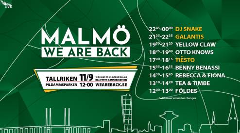 WE ARE BACK