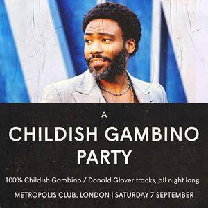 A Childish Gambino Party