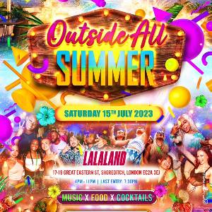 Outside All Summer - Shoreditch Day Party