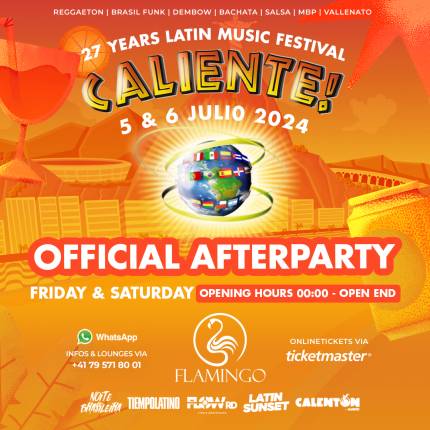 Caliente! Latin Music Festival - Afterparty
