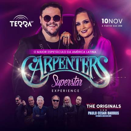 Carpenters e The Originals no Terra SP